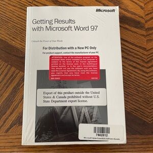 Getting Results with Microsoft Word 97